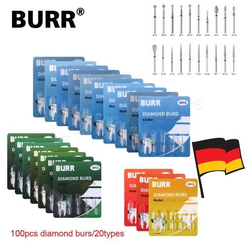 600pcs dental diamant - dental, bohrer